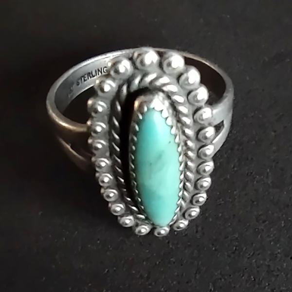 Turquoise and sterling